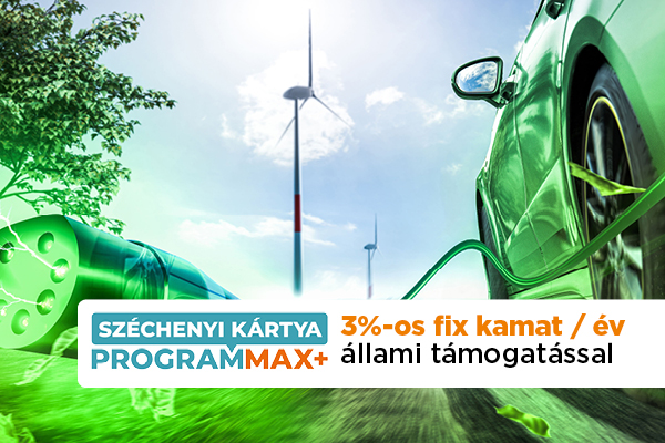 Széchenyi Lízing Max+ elektromos személyautó